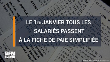 Tout le monde passe à la fiche de paie simplifiée