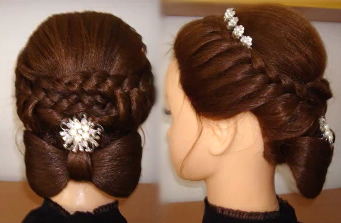 Dutch Style Braid with Bow
