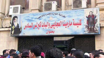 تسعة قتلى في هجوم على كنيسة في جنوب القاهرة