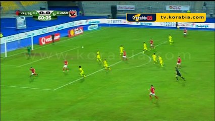الهدف الاول للاهلي في مرمى بتروجيت .. الدوري المصري