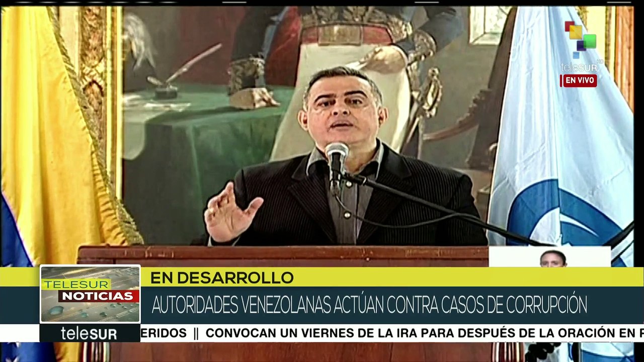 Fiscal de Venezuela denuncia corrupción a través de oficina de PDVSA