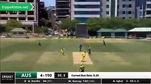 Pakistan U-19 Team Defeats Australia U-19 in Australia- Highlights