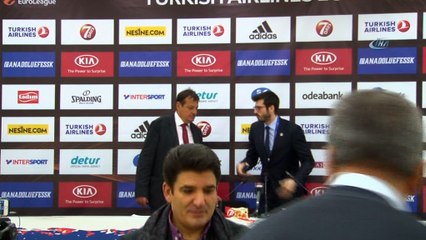 Ergin Ataman: “Agresifliğimizi arttırarak maçı kazandık”