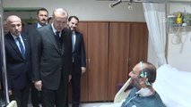 Cumhurbaşkanı Erdoğan, GATA'da Tedavi Gören Polat ve Keskin'i Ziyaret Etti