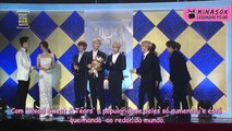 [Legendado PT-BR] BTS ganha prêmio de 'Melhor Álbum' com WINGS! (DAESANG) @ SMA2017