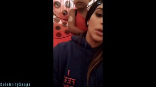 Kim Kardashian | Snapchat Videos | March 29th 2016 | ft North West