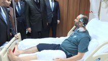 Cumhurbaşkanı Erdoğan ile Başkan Yıldırım'dan Gazi ve Hasta Ziyareti