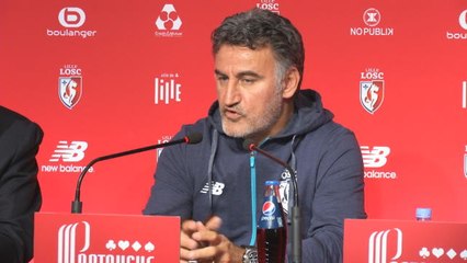 LOSC - Galtier : "Le projet 5e place entre parenthèses"