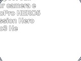 Sacoche aspect cuir marron pour caméra embarquée GoPro HERO5 Hero 5 Session Hero4 Hero3