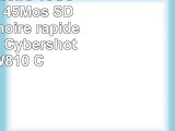Cartes mémoire 16Go Ultra carte 45Mos SD SDHC mémoire rapide pour Sony Cybershot