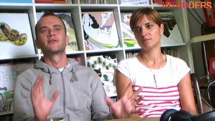 Alex & Laetitia Katapult sur leur stock de valeurs lors de leur arrivée à Paris