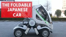 The fold-able Japanese car: 'Earth-1'