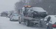 Accidents Abound Along Snowy I-35 in Iowa