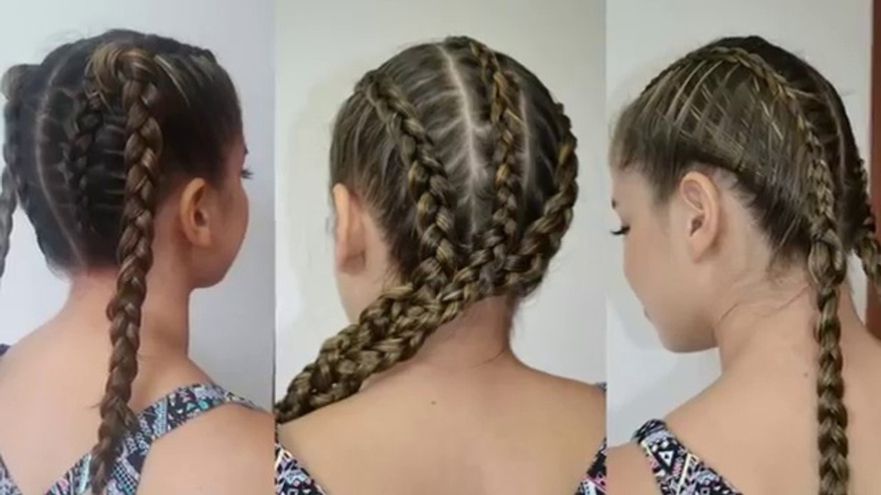 Peinados Faciles Deportivos con trenzas Sporty Hairstyles Belleza sin Limites