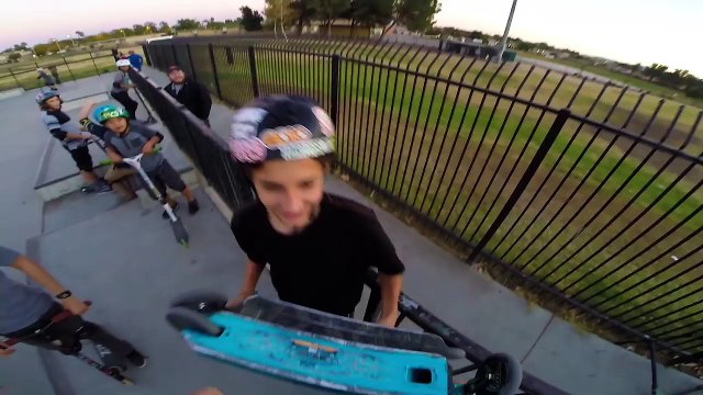 TANNER FOX SCOOTER DECK VS RAYMOND WARNER SCOOTER DECK! *GAME OF SCOOT*