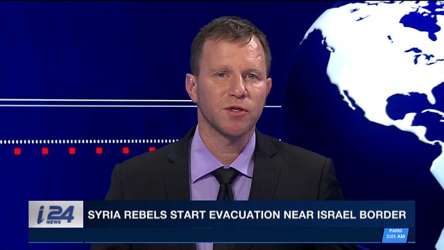 i24NEWS DESK | Syria rebels start evacuation near Israel border | Friday, December 29th 2017