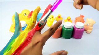 Learn Colors For Children Body Paint Finge