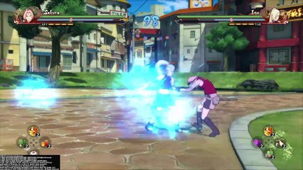 STORM 4 ROAD TO BORUTO Sakura vs Ino
