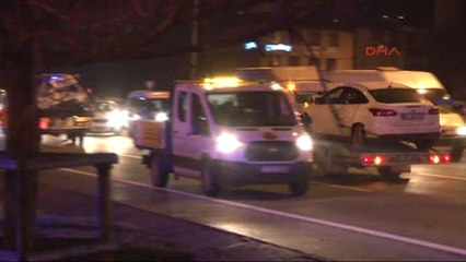 Tem'de Zincirleme Kaza, 1 Ağır Yaralı