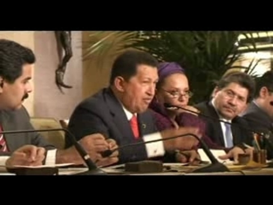 Chavez sobre la bomba irani