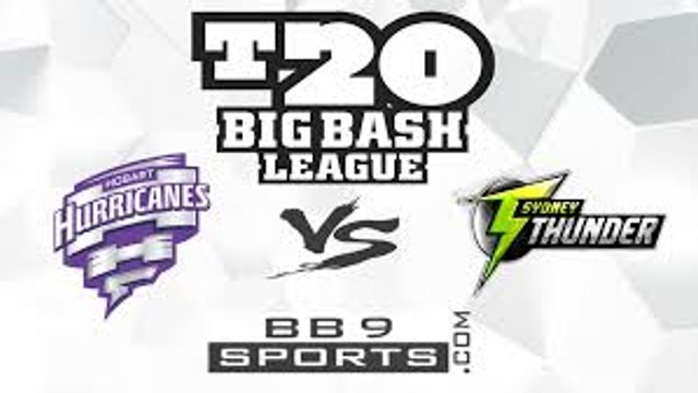 FREE predictions Big Bash League Match no.11 Hobart hurricanes vs Sydney thunders