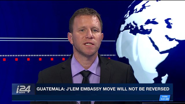 i24NEWS DESK | Guatemala: J'lem Embassy move will not be reversed | Friday, December 29th 2017