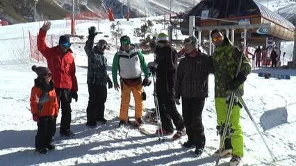 İranlı Turistler Palandöken'e Akın Etti