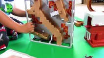 Minecraft _ Hot Wheels Minecraft Mine Playset!! Toy C