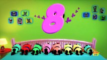 Ten In The Bed Nursery Rhymes For Kids Counting Songs For Baby Children Rhymes B