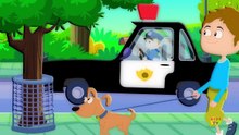 Wheels On The Police Car Nursery Rhymes Songs For Ki