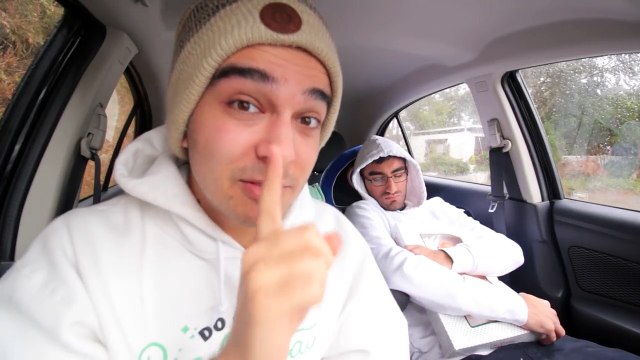 We Spent 24 HOURS In My Car! (NOT CLICKBAIT) Overnight Car Fort Challenge