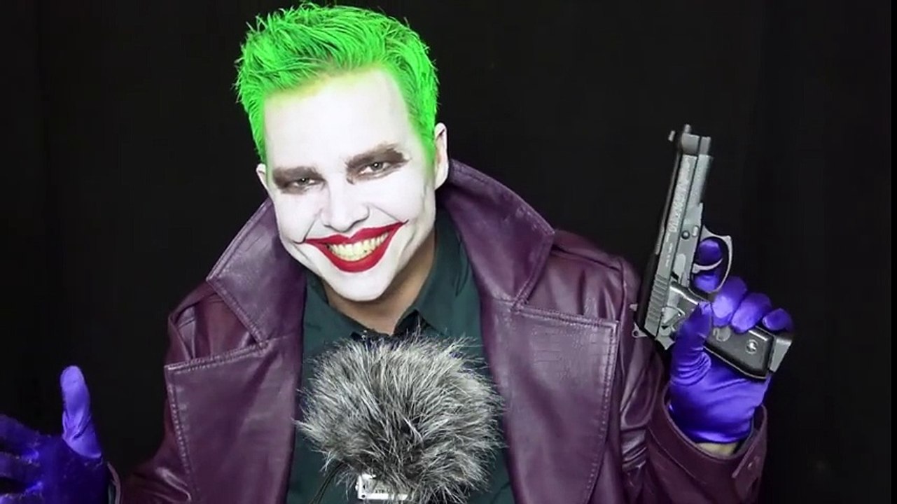 Relax with The Joker - ASMR whisper, metal, fabric, replying to comments (parody) | Superheroes | Spiderman | Superman | Frozen Elsa | Joker