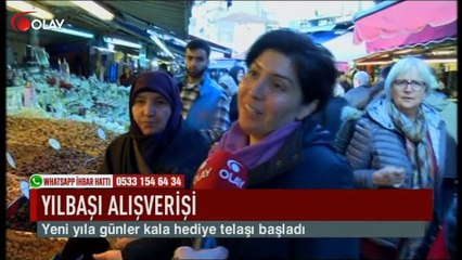 Yılbaşı alışverişi