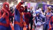 SPIDER-MAN  Spider-Verse Comic Con Invasion 2 | Superheroes | Spiderman | Superman | Frozen Elsa | Joker