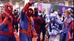 SPIDER-MAN  Spider-Verse Comic Con Invasion 2 | Superheroes | Spiderman | Superman | Frozen Elsa | Joker