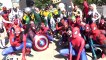 SPIDER-MAN  Spider-Verse Comic Con Takeover! Superheroes in Real LIfe - TheSeanWardShow | Superheroes | Spiderman | Superman | Frozen Elsa | Joker