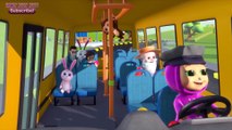 The Wheels on the Bus - Educational Nursery Rhyme Compilation - Baby Songs - Nursery Rhymes - Songs For Kids - Songs
