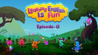 Learning English Is Fun™ _ Alphabet “G” _ ChuChu TV Phonics & Words Learn