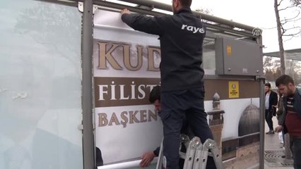 Kudüs" Temalı Durak İlgi Çekiyor