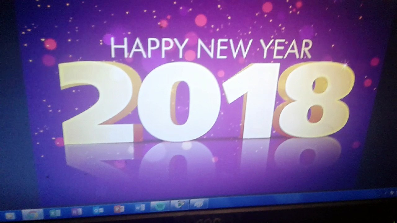Happy New Year 2018!
