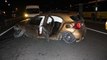 E-5'te Makas Atan Lüks Otomobil Kaza Yaptı! Araçtakiler, Kayıplara Karıştı