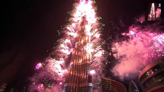 New Year eve 2018 Dubai-Amazing fire works