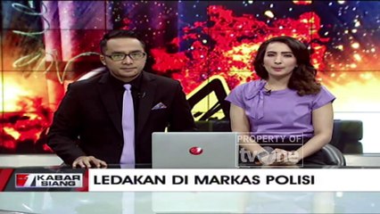 Markas Polisi Bontoala Makassar Dibom Molotov