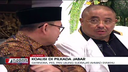 PKS, Gerindra dan PAN Resmi Usung Sudrajat-Syaikhu di Pilgub Jabar 2018