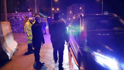 Vali Memiş'in yılbaşı gecesi ziyaretleri - GÜMÜŞHANE