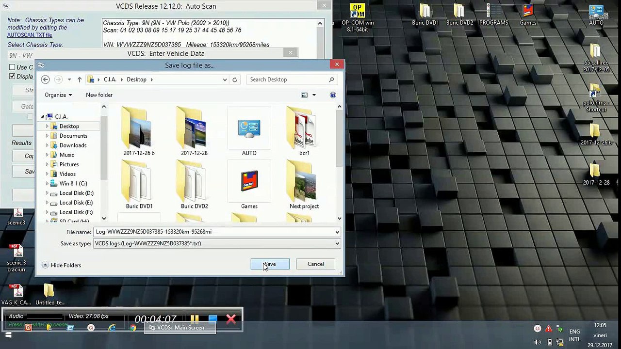 VCDS (Vag-Com) Auto Scan & all DTC clear