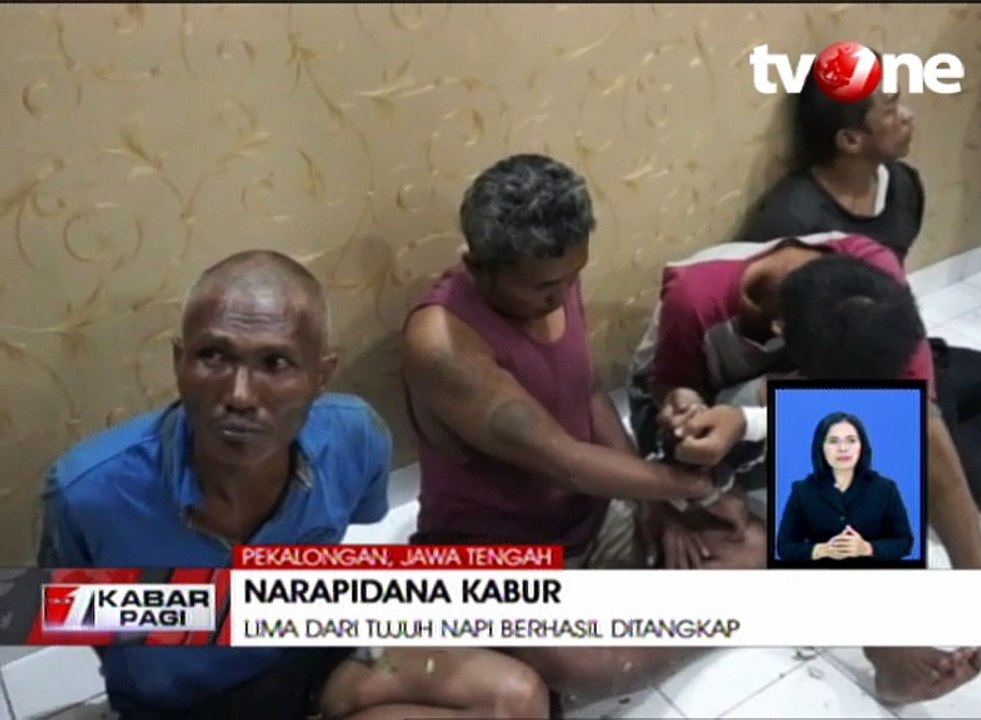 7 Narapidana Kabur, 2 Masih Buron