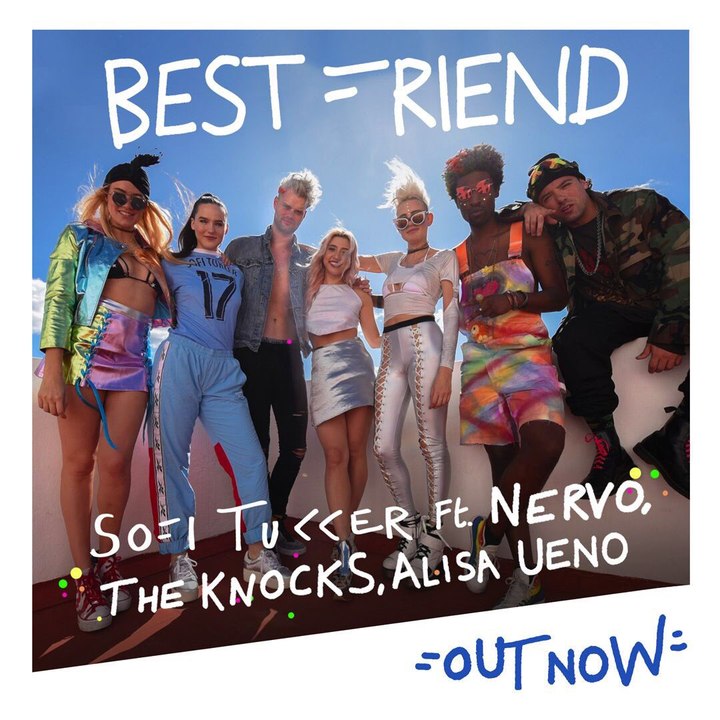 Sofi Tukker ft NERVO, The Knocks & Alisa Ueno - Best Friend ( Edit Video Vdj Kara ) ( Extended Remix )