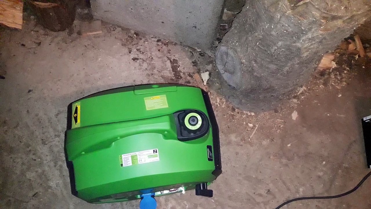 Zipper ZI STE950 Generator Belastungstest