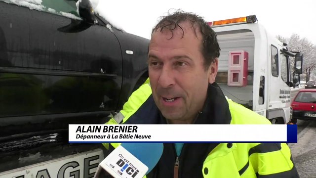 D!CI TV : les dépannages s'enchaînent sur les routes enneigées